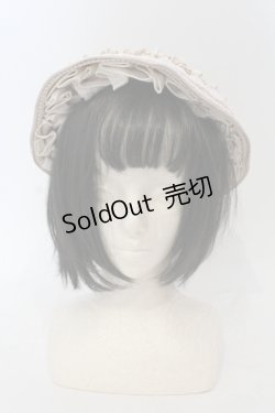 画像2: Hoshibako Works / リボンタルト帽子型ボンネット  ピンク O-25-06-28-095-LO-AC-IG-ZT0105V