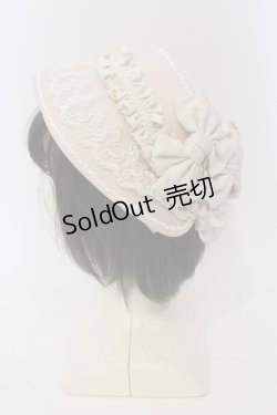 画像3: Hoshibako Works / リボンタルト帽子型ボンネット  ピンク O-25-06-28-095-LO-AC-IG-ZT0105V