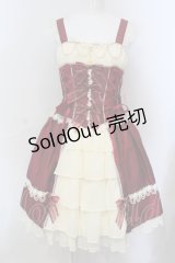BABY,THE STARS SHINE BRIGHT / ミカエルの祝福ジャンパースカート  ワイン O-25-06-28-013-BA-OP-OW-OS