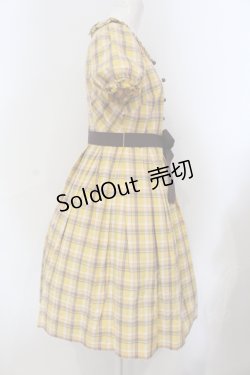 画像3: Emily Temple cute / Tin Tartanワンピース  イエロー O-25-06-28-019-ET-OP-OW-OS