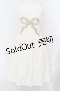 Emily Temple cute / シャンデリアレースワンピース M アイボリー O-25-06-28-021-ET-OP-OW-ZT468
