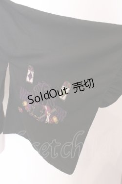 画像3: Amavel / 大正浪漫の夢紀行ブラウス F クロ×パープル O-25-06-30-039-CA-BL-OW-ZY