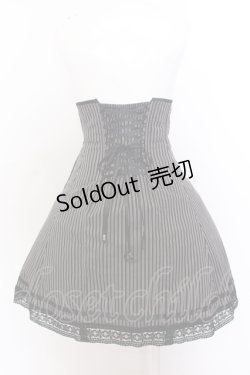 画像2: EXCENTRIQUE / コルセットスカート O/S ブラック O-25-06-30-042-EL-SK-IG-ZY