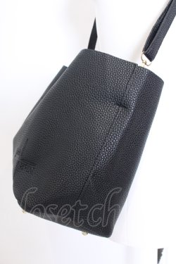 画像4: NieR Clothing / 3WAY PU LEATHER BAG[BAG IN BAG付き] バッグ  ブラック O-25-06-30-005-PU-BG-IG-ZT286