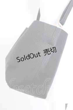 画像4: NieR CLOTHING / 3WAY PU LEATHER BAG[BAG IN BAG付き] バッグ  ブラック O-25-06-30-005-PU-BG-IG-ZT286