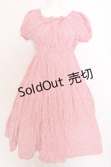 Physical Drop / デイリーシャーリングワンピース  アカ O-25-06-30-046-LO-OP-OW-OS