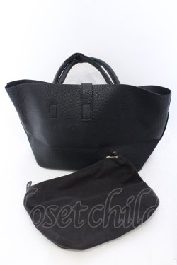 画像6: NieR Clothing / 3WAY PU LEATHER BAG[BAG IN BAG付き] バッグ  ブラック O-25-06-30-005-PU-BG-IG-ZT286