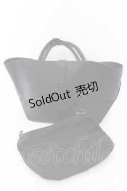 画像6: NieR CLOTHING / 3WAY PU LEATHER BAG[BAG IN BAG付き] バッグ  ブラック O-25-06-30-005-PU-BG-IG-ZT286