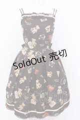 Innocent World / ロンドンベアージャストウエストジャンパースカート M ブラウン O-25-06-30-059-IW-OP-IG-OS