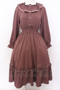 m petit by misako / ワンピース S ピンクブラウン O-25-06-30-060-LO-OP-IG-OS