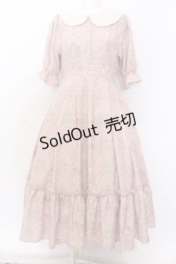 画像1: m petit by misako / NINA’Sコラボトワルドジュイワンピース S ピンク O-25-06-30-061-LO-OP-IG-ZS