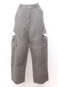 Candy Stripper / SLASH RING PANTS　パンツ 2 グレー O-25-06-30-067-PU-PA-OW-OS