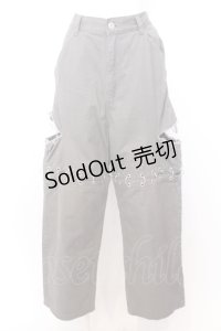 Candy Stripper / SLASH RING PANTS　パンツ 2 グレー O-25-06-30-067-PU-PA-OW-OS