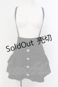 MA*RS / サスペンダービジューショートパンツ  クロ O-25-06-30-070-EL-PA-IG-OS