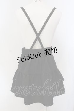 画像3: MA*RS / サスペンダービジューショートパンツ  クロ O-25-06-30-070-EL-PA-IG-OS