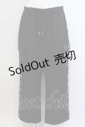 PSYNYXX / ハトメパンツ  ブラック O-25-06-30-071-LO-PA-IG-ZS
