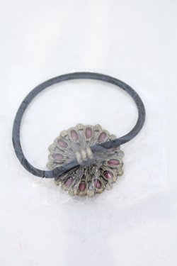 画像2: MARBLE / ストーンフラワーヘアゴム  ピンク O-25-06-30-1005-GO-AC-OW-OS