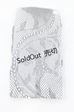画像1: MARBLE / 編みタイツ  ブラック O-25-06-30-1008-GO-ZA-OW-OS
