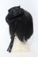 画像3: FRILL / リボンヘッドドレス  ブラック O-25-06-30-1013-HN-TO-OW-OS (3)
