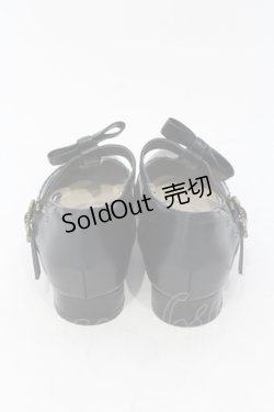 画像4: m petit by misako / AMPUリボンストラップパンプス M クロ O-25-06-30-1018-LO-SH-IG-ZT-K014