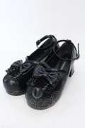 ATELIER PIERROT / Enchanted Corset Pumps パンプス  ブラック O-25-06-30-1019-EL-SH-IG-OS