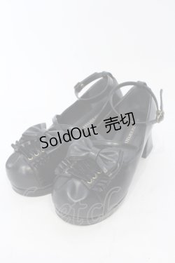 画像1: ATELIER PIERROT / Enchanted Corset Pumps パンプス  ブラック O-25-06-30-1019-EL-SH-IG-ZT0709