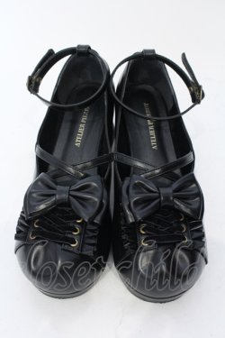 画像2: ATELIER PIERROT / Enchanted Corset Pumps パンプス  ブラック O-25-06-30-1019-EL-SH-IG-OS