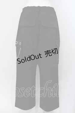 画像3: PSYNYXX / ハトメパンツ  ブラック O-25-06-30-071-LO-PA-IG-ZS