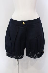 MARBLE / エンブレムボタン付きインナーショートパンツ M ネイビー O-25-06-30-072-GO-PA-OW-OS