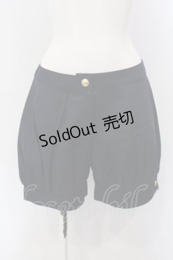 画像1: MARBLE / エンブレムボタン付きインナーショートパンツ M ネイビー O-25-06-30-072-GO-PA-OW-ZY