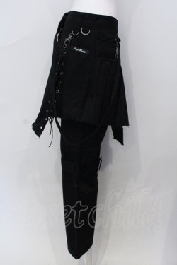画像2: SEX POT ReVeNGe / フラップ付きベルテッドパンツ  M O-25-06-30-076-SP-PA-IG-OS