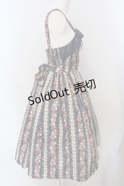 画像3: axes femme kawaii / ローズベリーガーデンジャンスカ  ネイビー O-25-06-30-086-AX-OP-IG-OS