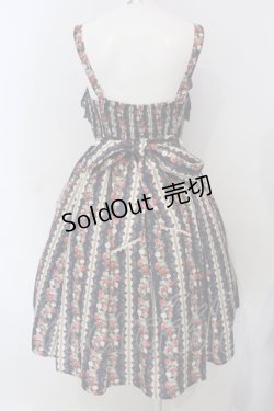 画像4: axes femme kawaii / ローズベリーガーデンジャンスカ  ネイビー O-25-06-30-086-AX-OP-IG-OS