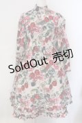 マダラニンゲン / Strange cherry and howl rabbit long dress ドレス  ピンク O-25-06-30-095-PU-OP-YM-OS