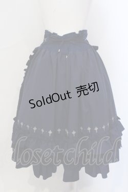 画像4: OZZ ANGELO / 薔薇レーススカート  ブルー O-25-06-30-097-OO-SK-OW-ZS