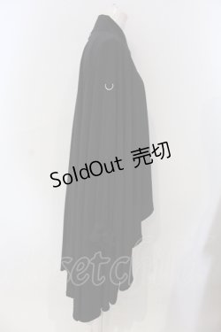 画像2: alice auaa / 可変ドレープシャツ 2 ブラック O-25-06-30-098-AA-BL-OW-ZS
