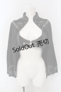 Ozz oneste / perfume bottle printジャンパースカート(ALYSモデル)  ブラック O-25-06-30-099-OO-OP-OW-OS