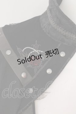 画像2: Ozz oneste / perfume bottle printジャンパースカート(ALYSモデル)  ブラック O-25-06-30-099-OO-OP-OW-OS