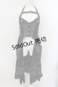 Ozz oneste / perfume bottle print2wayジャケット（ALYSモデル）  ブラック O-25-06-30-100-OO-JA-OW-OS