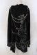 画像1: SEX POT ReVeNGe / CUSTOM FEVER CROSS HOOD コーディガン L ブラック O-25-06-30-110-SP-CO-OW-OS (1)