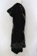 画像2: SEX POT ReVeNGe / CUSTOM FEVER CROSS HOOD コーディガン L ブラック O-25-06-30-110-SP-CO-OW-OS (2)