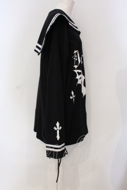 画像2: Amilige / DEEP DOPEセーラーロングTシャツ  クロ O-25-06-30-113-PU-OP-IG-OS