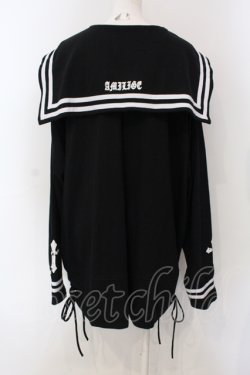 画像3: Amilige / DEEP DOPEセーラーロングTシャツ  クロ O-25-06-30-113-PU-OP-IG-OS