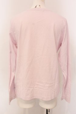 画像3: mezzo piano / ポップキャンディー長袖Tシャツ L（160cm） ピンク O-25-06-30-019-LO-TO-IG-OS