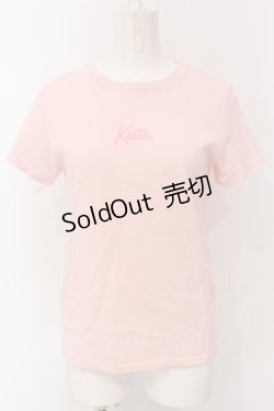 画像1: Katie / LOGO Tシャツ S ピンク O-25-06-30-120-LO-TS-IG-OS