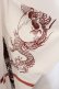 画像2: Qutie Frash / 3店舗限定カラー着物カーデ  ホワイト×レッド O-25-06-30-127-QU-JA-IG-OS (2)