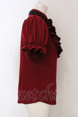 画像2: Qutie Frash / アメQ,アルマジ店限定パフブラウス  レッド O-25-06-30-134-QU-BL-IG-OS