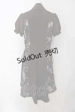 画像4: Qutie Frash / チャイナパフワンピ  ブラウン O-25-06-30-136-QU-OP-IG-ZT076