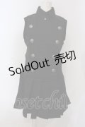 Qutie Frash / ミリタリーワンピース M ブラック O-25-06-30-139-QU-OP-IG-OS