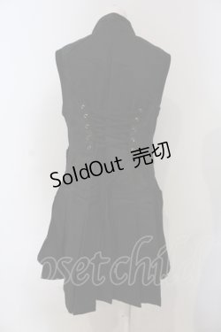 画像3: Qutie Frash / ミリタリーワンピース M ブラック O-25-06-30-139-QU-OP-IG-OS